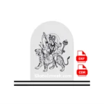 shera-wali-mata-vector-image.webp