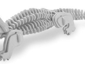 Alligator 3D cnc cut free design file