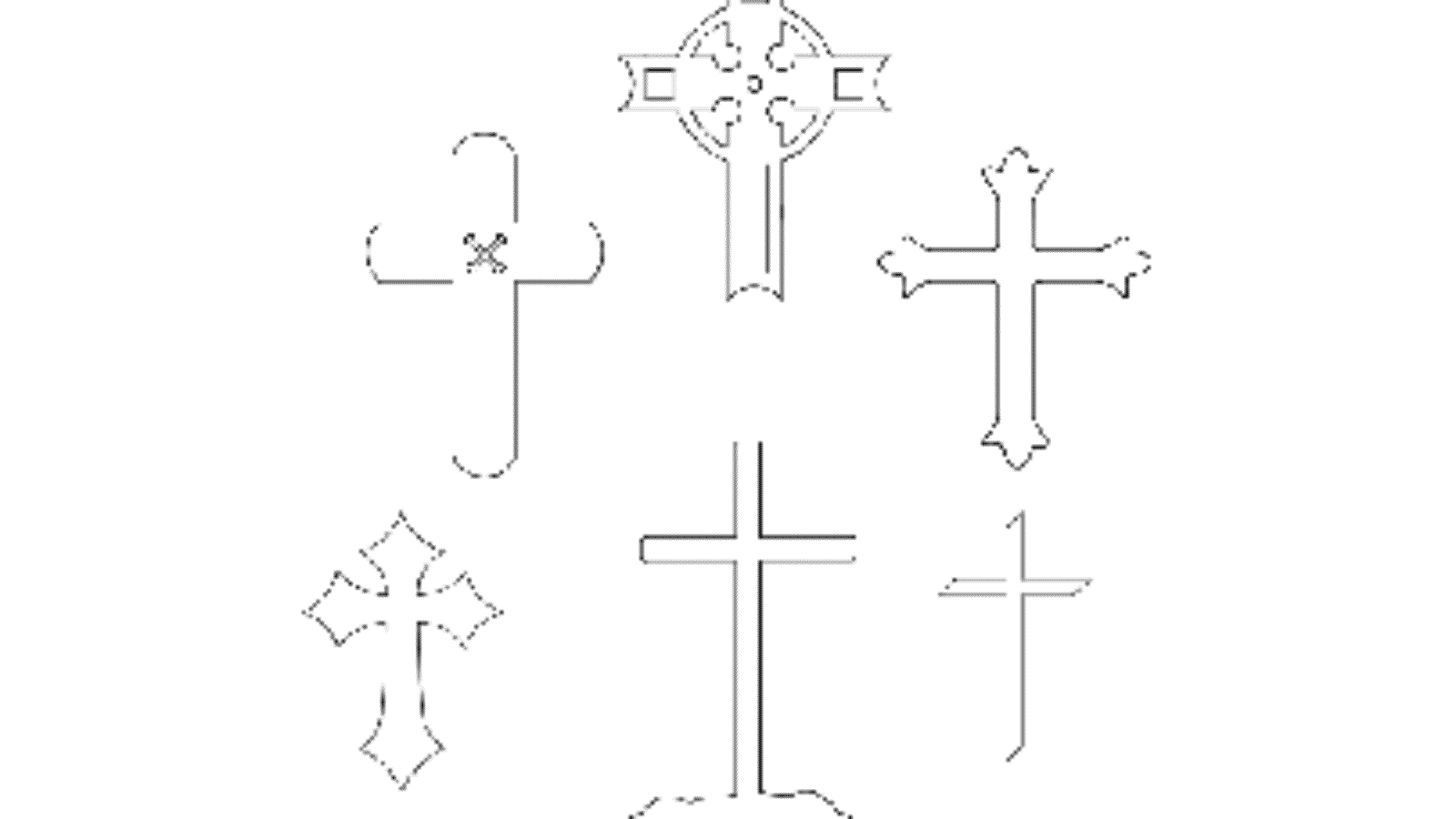 Collection-of-Christian-crosses-free-laser-cut-file