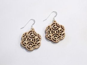 Eastern earrings cnc laser , router ,plasma cutter ,or jigsaw download