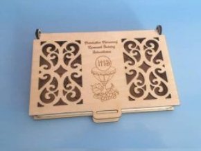 Jewelry box is a small case for storing jewelry free laser cutting file