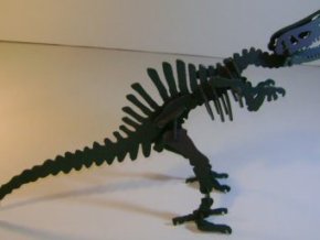 spinosaurus seven horses free laser cut file