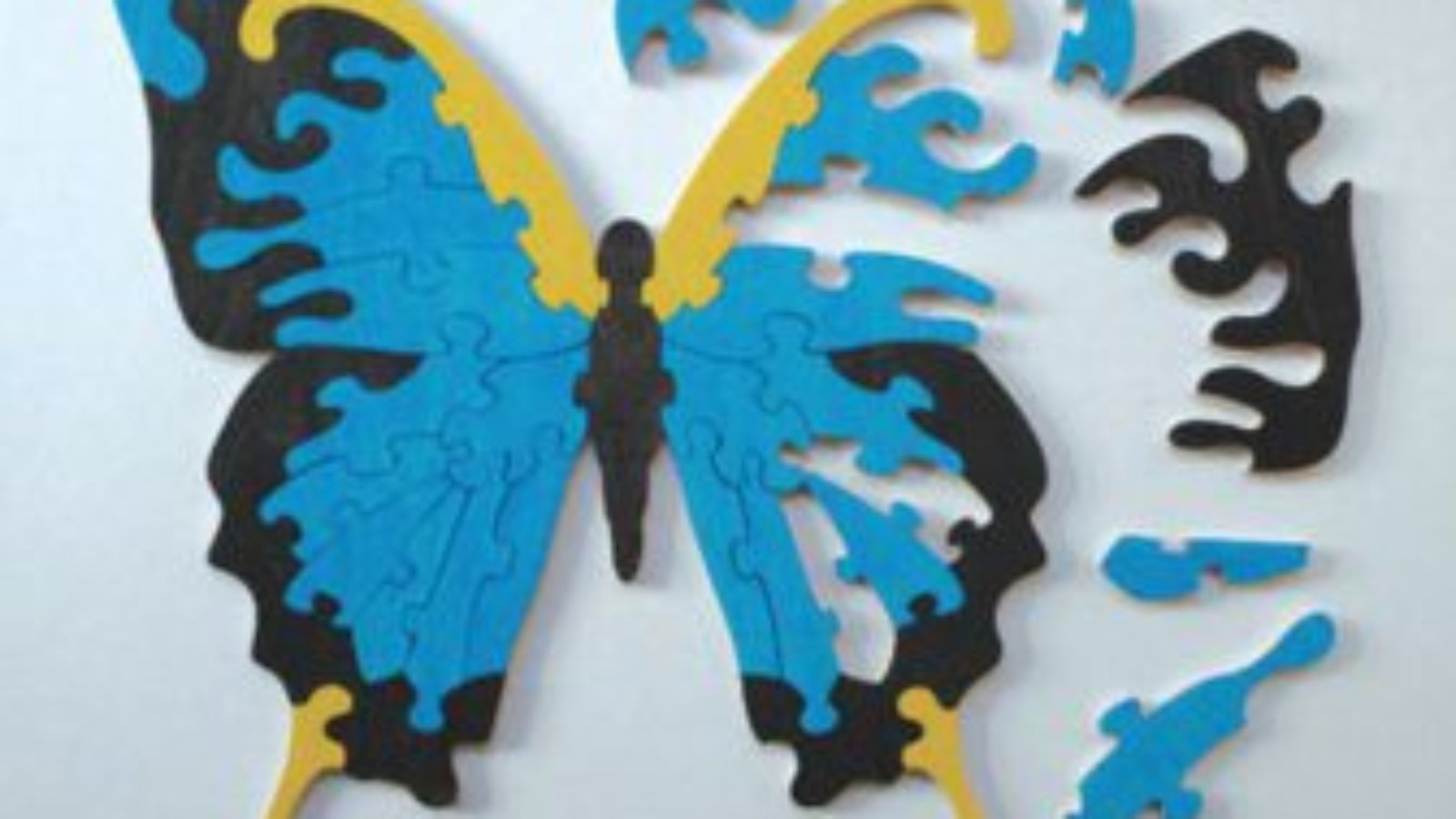 Butterfly puzzle for children