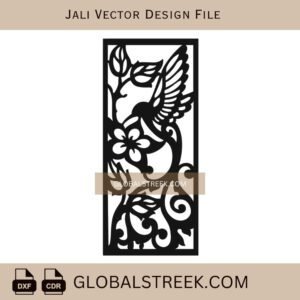 Laser Ready Jali Design File (DXF Format)