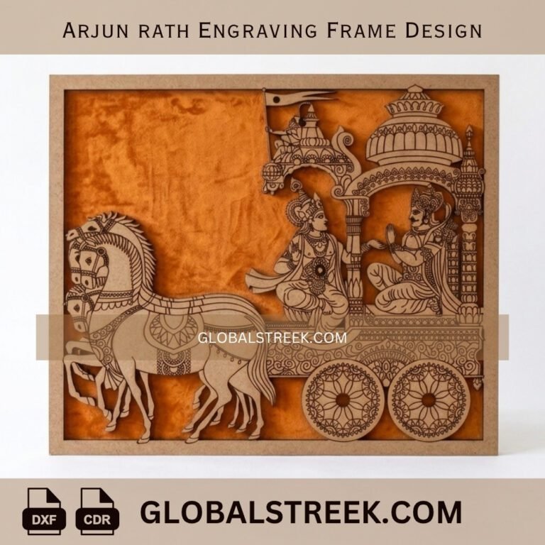 Mandir Laser Cutting Files – Temple DXF & CDR Design Templates