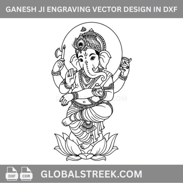 ganesh ji vector design image