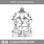 ganesh line art image