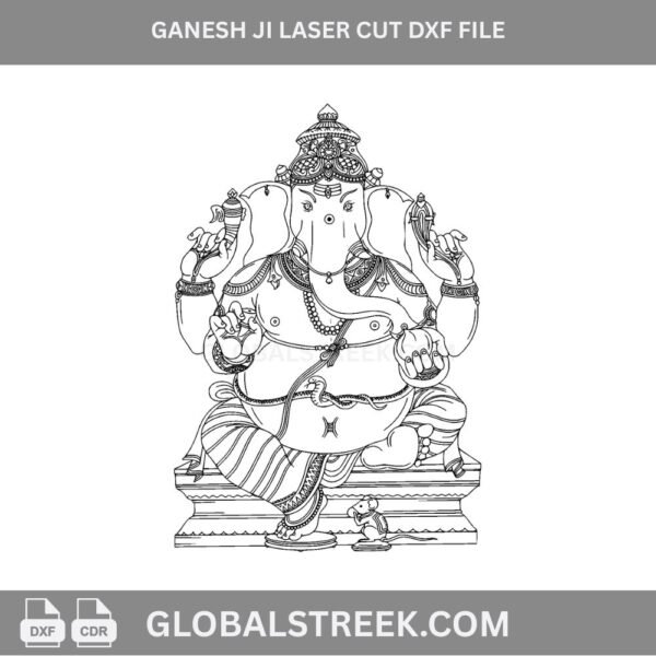 ganesh line art image