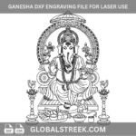 ganesha engraving file image