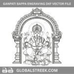 ganpati bappa vector image