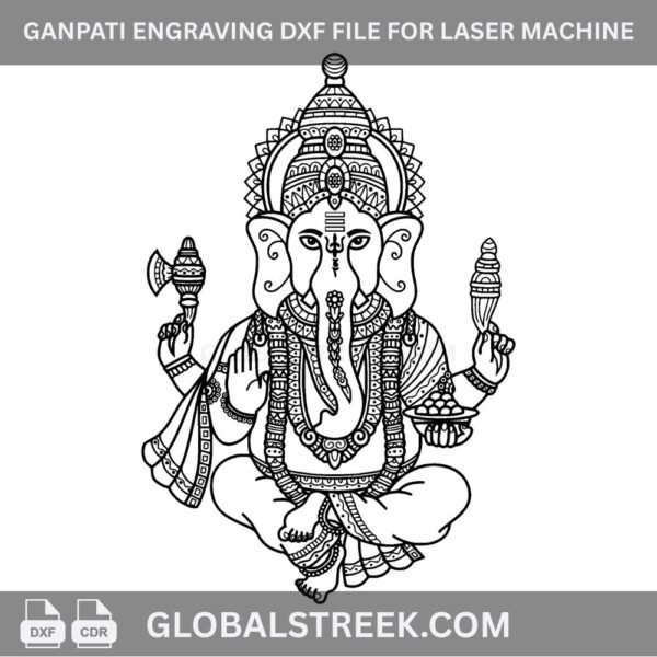 ganesh ji laser engraving file