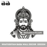Khatu Shyam Baba 2d vector design