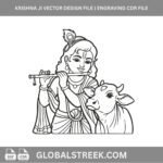 little krishna vector image