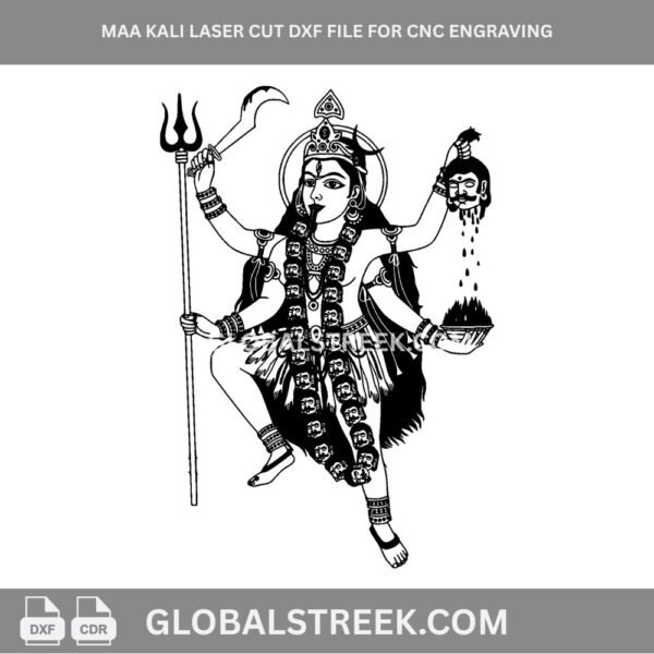 kali mata vector image