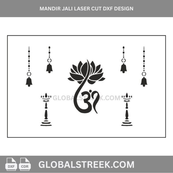 mandir vector image