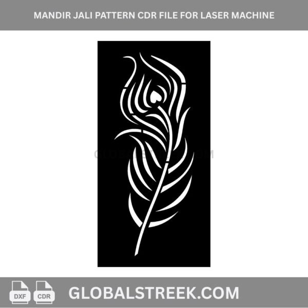 mandir jali pattern vector image