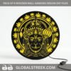 hanuman wall hanging lamp image