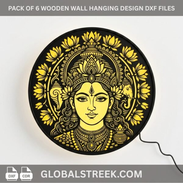 lakshmi wall hanging image