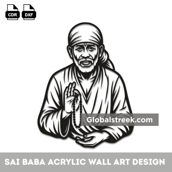 sai baba 2d image