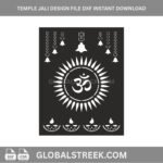 mandir 2d jali design photo
