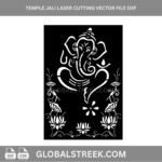 ganesh jali vector image