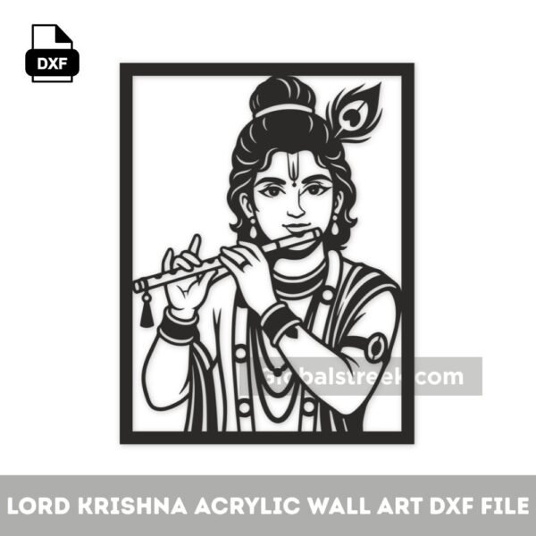krishna vector image