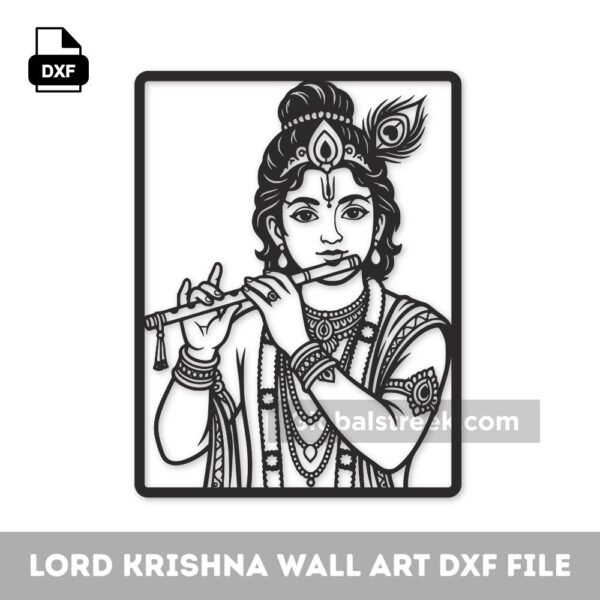 krishna ji black and white image
