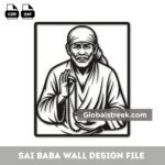 Sai Baba 2d vector image