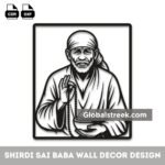 Sai Baba vector photo