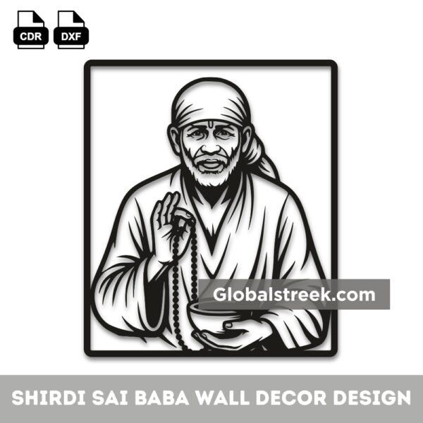 Sai Baba vector photo