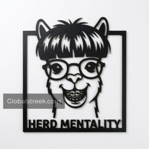 Nerd Alpaca Wall Art