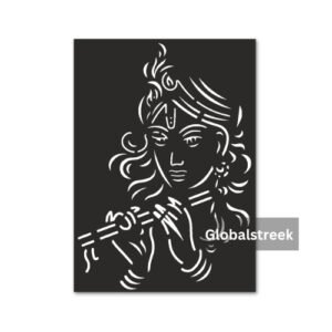 Krishna stencil template