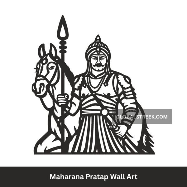 Maharana Pratap vector image