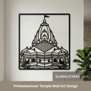 Trimbakeshwar Temple Wall Art Design