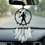 Jai Shree Ram Hanuman Car Hanger Design DXF File
