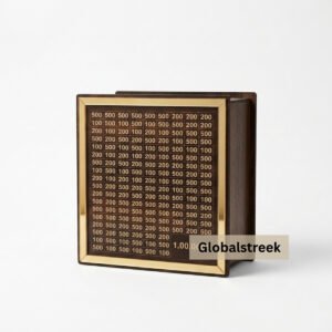 Piggy Bank DXF Cutting File for Laser Cutting 7x7 Inches 3mm Thickness