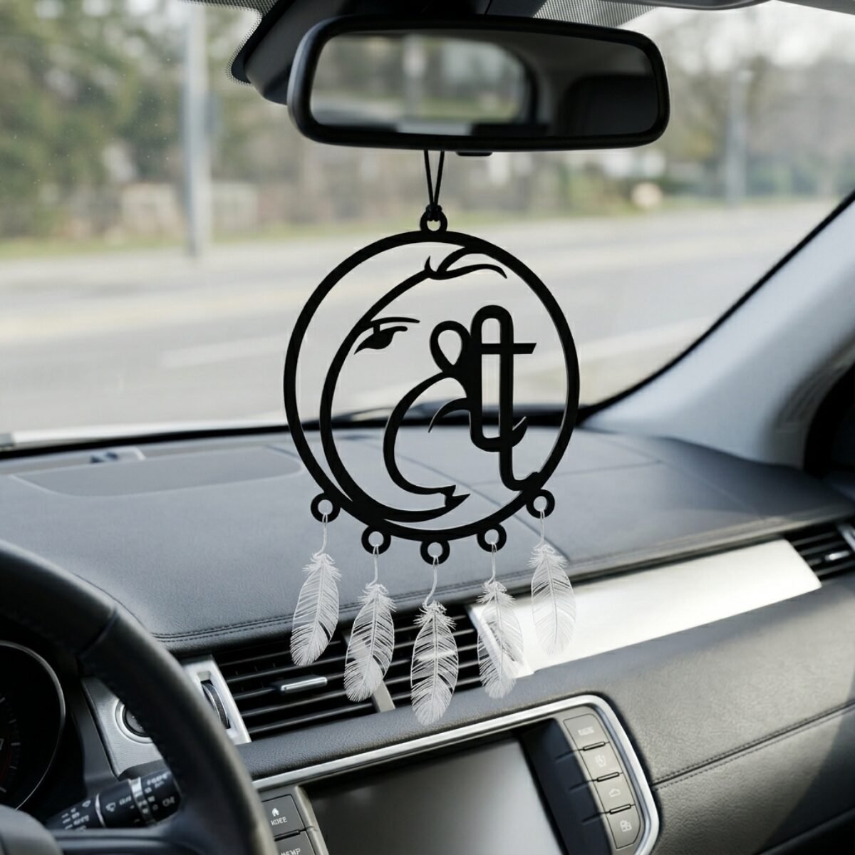 Shri Ganesh Ji Car Hanger Design DXF File