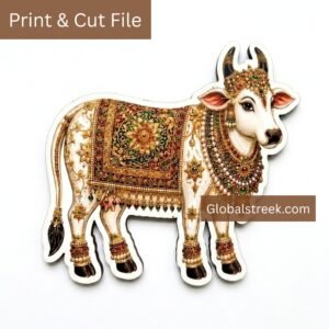 Cow Print Cut File