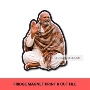 Baba Neem Karoli Kainchi Dham Fridge Magnet Digital Design
