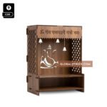 Home and Office Decor Wooden Temple Design