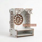 Wooden Pooja Mandir Design Laser Cutting File