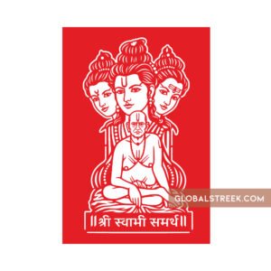 Shree Swami Samarth Jali Vector Design File